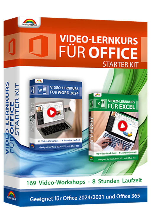 Office Starter Kit 2024 und 2021 Video Lernkurs